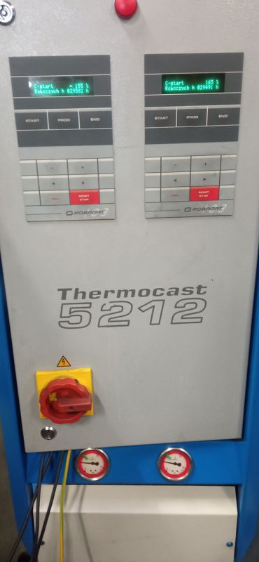 Robamat Thermocast 5212 unidad de control de la temperatura del aceite ZU2227, usado
